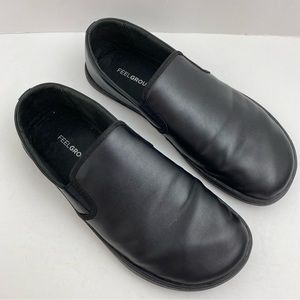 Feelgrounds size 10W/8M Unisex Black Slip On Barefoot Shoes